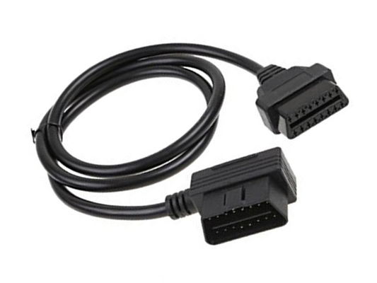 J1962 Dik Açı OBD2 Uzatma Kablosu / Obd2 Tarayıcı Kablosu RoHS Onayı