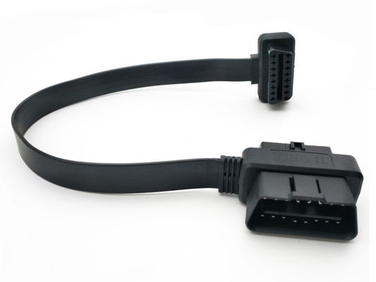 OBD Konnektörleri Ve Fişler İçin OBD2 Düz Uzatma Kablosu Geçişi