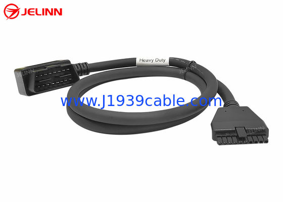 PT30 ELD Cihaz Kablosu OBD2 OBDII J1962 Kuzey Amerika'daki Volvo veya Mack Kamyonları için Kablosu Elektronik Kayıt Cihazı