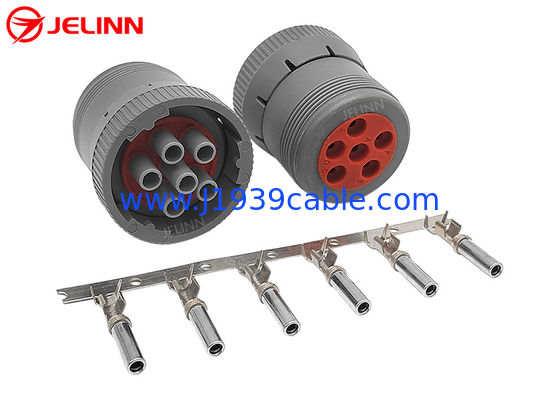 J1708 6 Pin Kadın Bağlantı Deutsch HD16-6-12S-B010