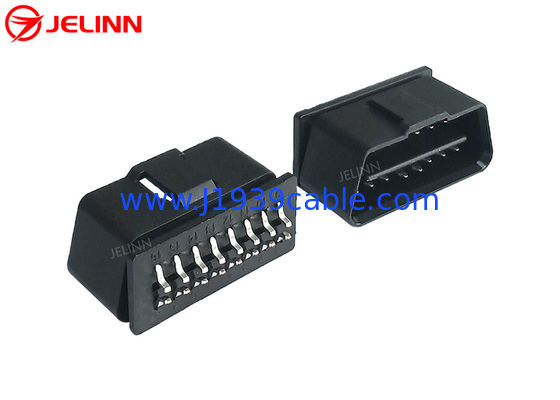 16 Pin J1962 OBD2 OBDII Arkada Kavisli Pimli Erkek Fiş Konnektör