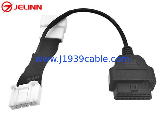 OBD2 OBD Adaptör Kablosu 20 Pin'den OBDII'ye Tesla Model 3 Yılı 2018 için