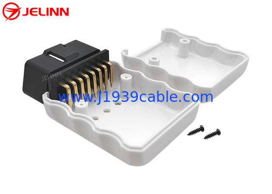 OBD2 Kabin OBD 2 Ev ve Sağ açılı iğneli erkek bağlantı